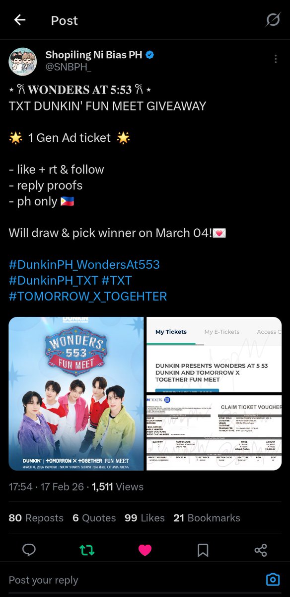 6etorade's tweet photo. @SNBPH_ thank you po <33 https://t.co/BVlZrkhmJI