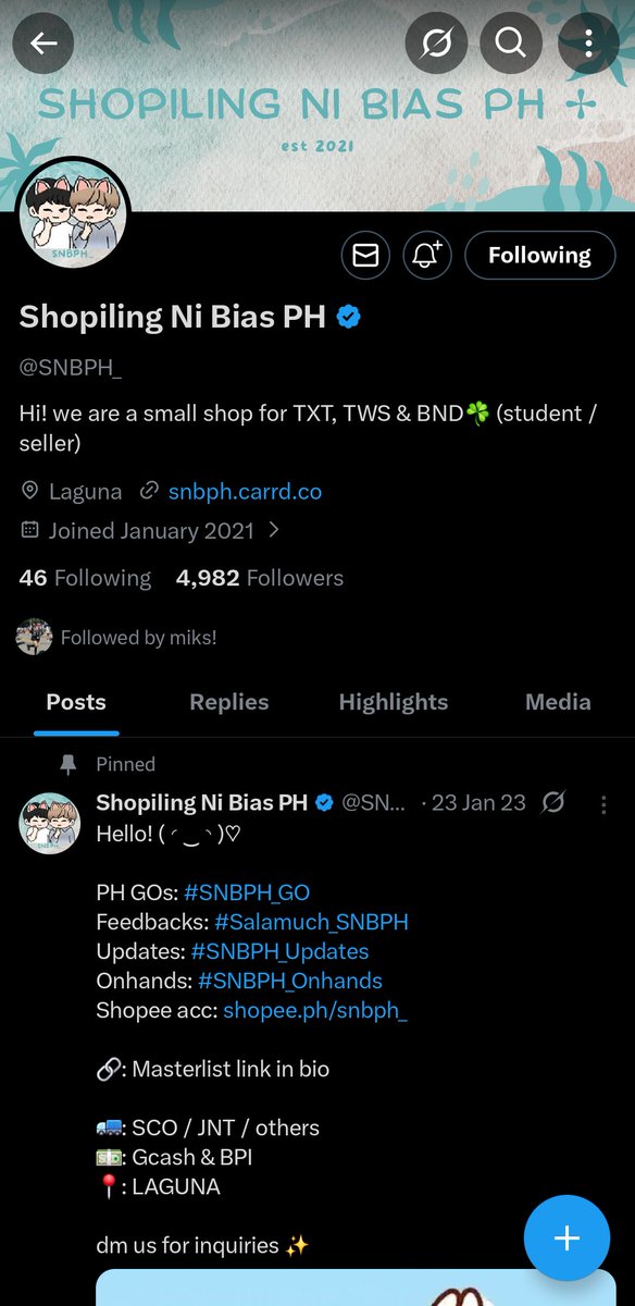 6etorade's tweet photo. @SNBPH_ thank you po <33 https://t.co/BVlZrkhmJI