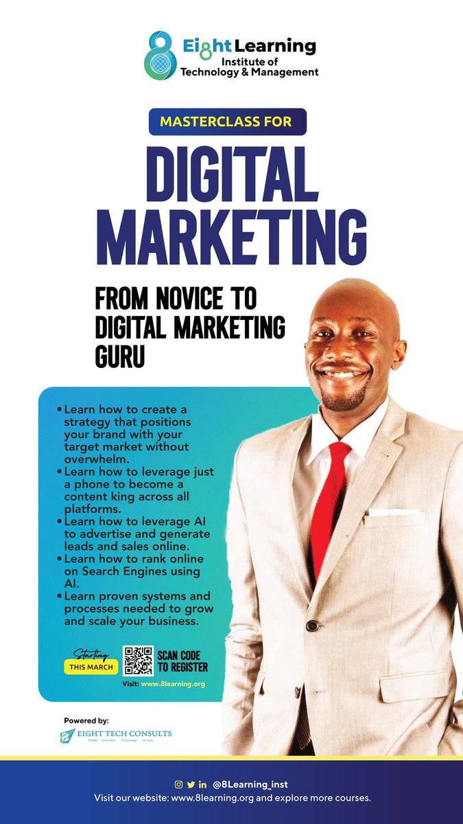 Eight Learning Institute of Technology & Mgt tweet media