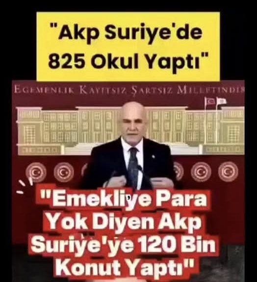 Suriye’ye öyle para harcanmış ki insanın içinden “Biz de mi Suriyeli olsaydık?” demek geçiyor.

Suriye krizi başladığından bu yana bu ülkeye yapılan ve karşılığı hiç olmayan masraf tam 175 milyar dolar.
Türk parası ile 7 trilyon 375 milyar lira.

Türkiye’nin işçisi, memuru,