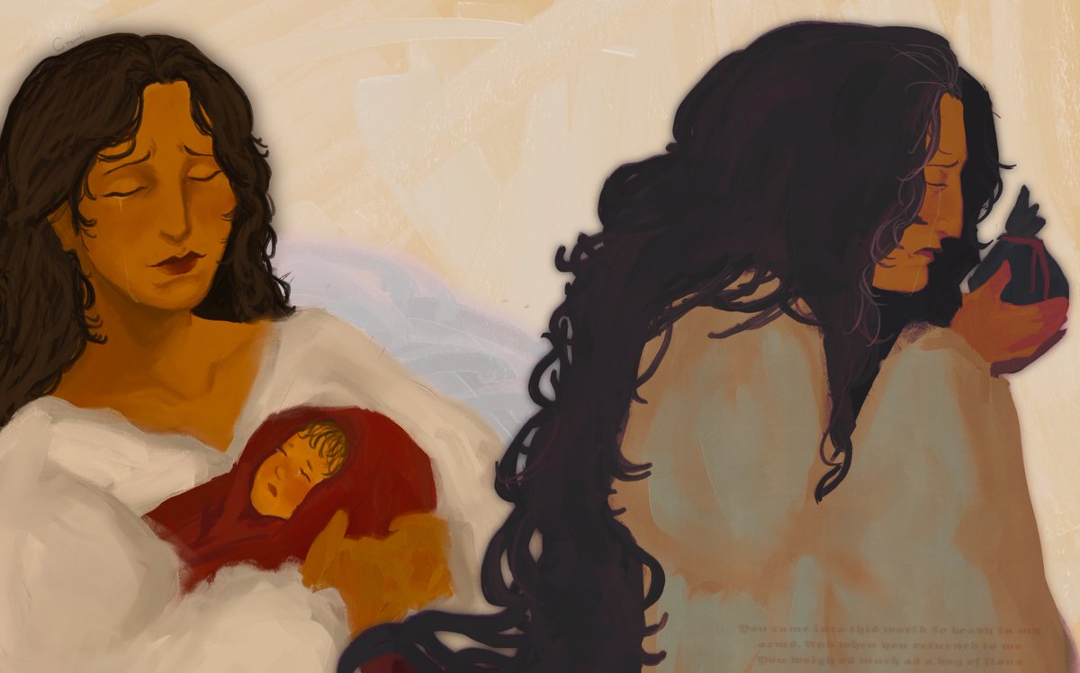 crowiidump's tweet photo. Baelor posting…Baby Baelor and his Mother Queen Myriah Martell #AKOTSK #asoiaf https://t.co/pW35ksunjs