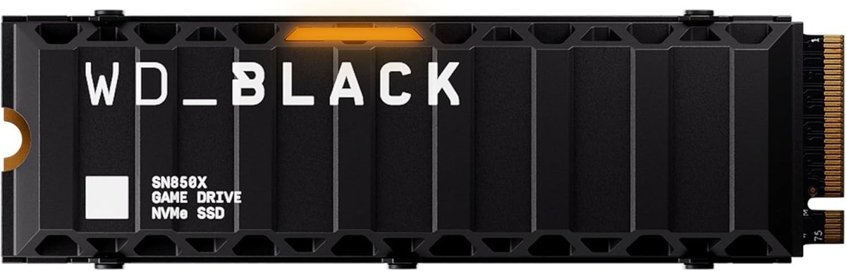LANDPC_World's tweet photo. WD_BLACK SN850X 4 To — SSD NVMe PCIe Gen4 ultra-rapide (jusqu’à 7300 Mo/s) et dissipateur thermique pour gaming sans compromis. Détails : https://t.co/X1jhRNXsfd #SSD #Gaming #NVMe #WDBlack #PS5 https://t.co/3ENXzxjL70