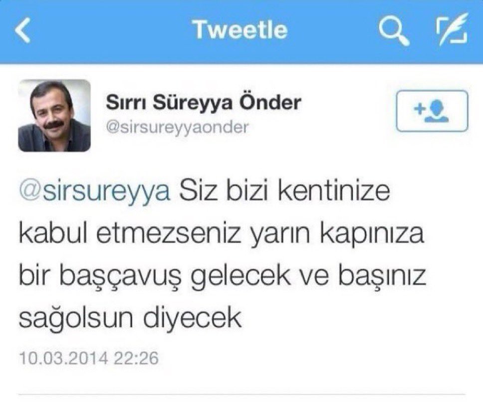 En insancıl insana bak sen. Ekmek yediği devleti, milli tehdit ediyordu. Apo'ya da babam diyordu. Şunları bile bile hâlâ şu p*çi güzelliyorsunuz ya kanınızı s*k*y*m sizin.