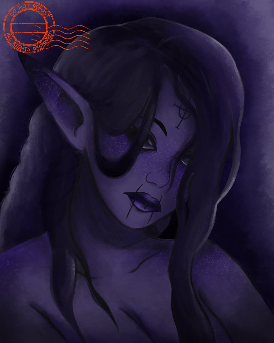 _JinxDoesArt_'s tweet photo. I found a really old sketch of my necromancer character Eurydice, so I used it as a chance to mess around with my lineart, rendering and lighting. I think I did her justice but idk, hope you enjoy 
#art #artist #clipstudiopaintart #orignialcharacter #necromanceroc https://t.co/cWHoe1gb7X
