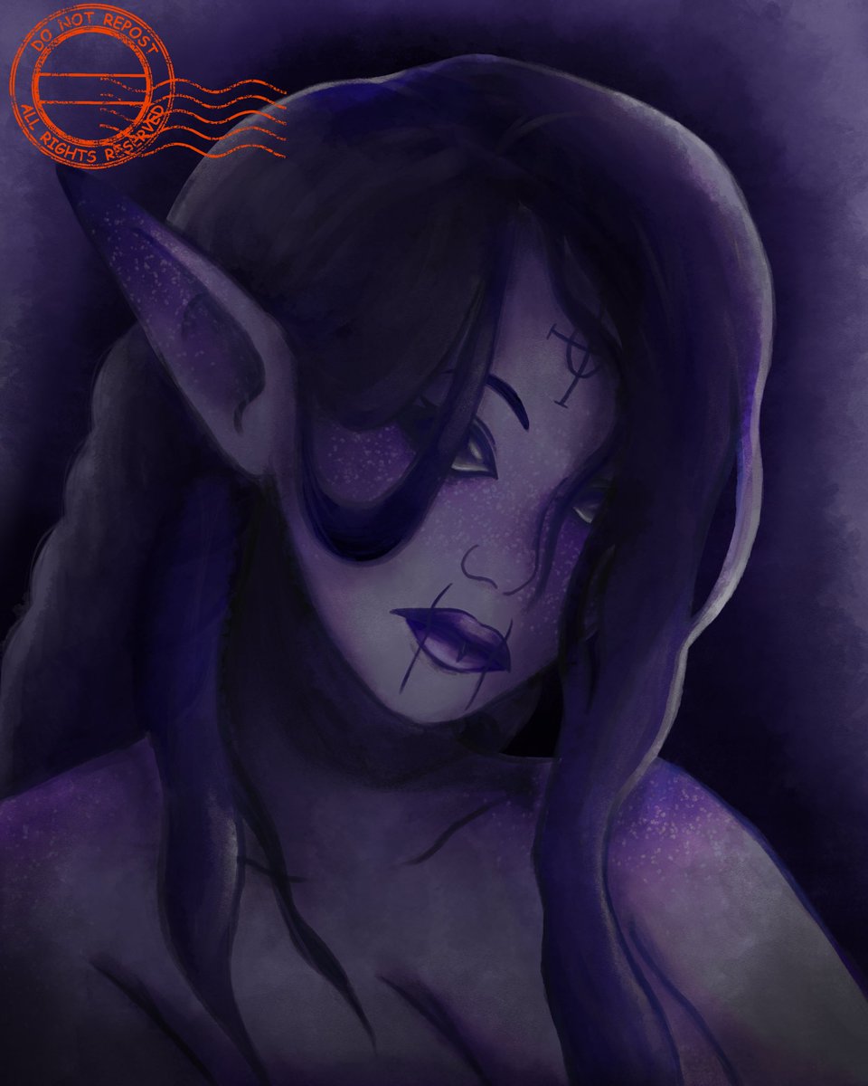 _JinxDoesArt_'s tweet photo. I found a really old sketch of my necromancer character Eurydice, so I used it as a chance to mess around with my lineart, rendering and lighting. I think I did her justice but idk, hope you enjoy 
#art #artist #clipstudiopaintart #orignialcharacter #necromanceroc https://t.co/cWHoe1gb7X