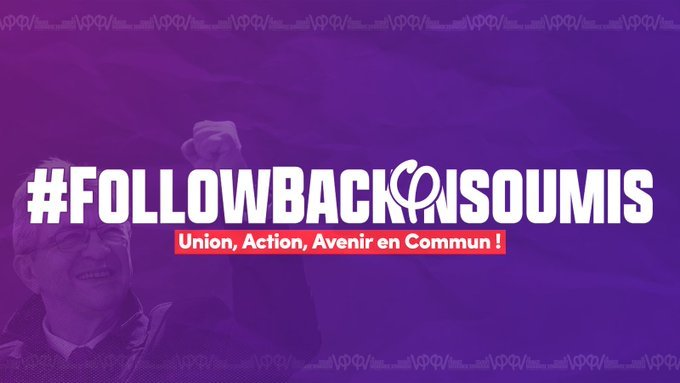 c'est le moment de soutenir #followbackinsoumis 💜
