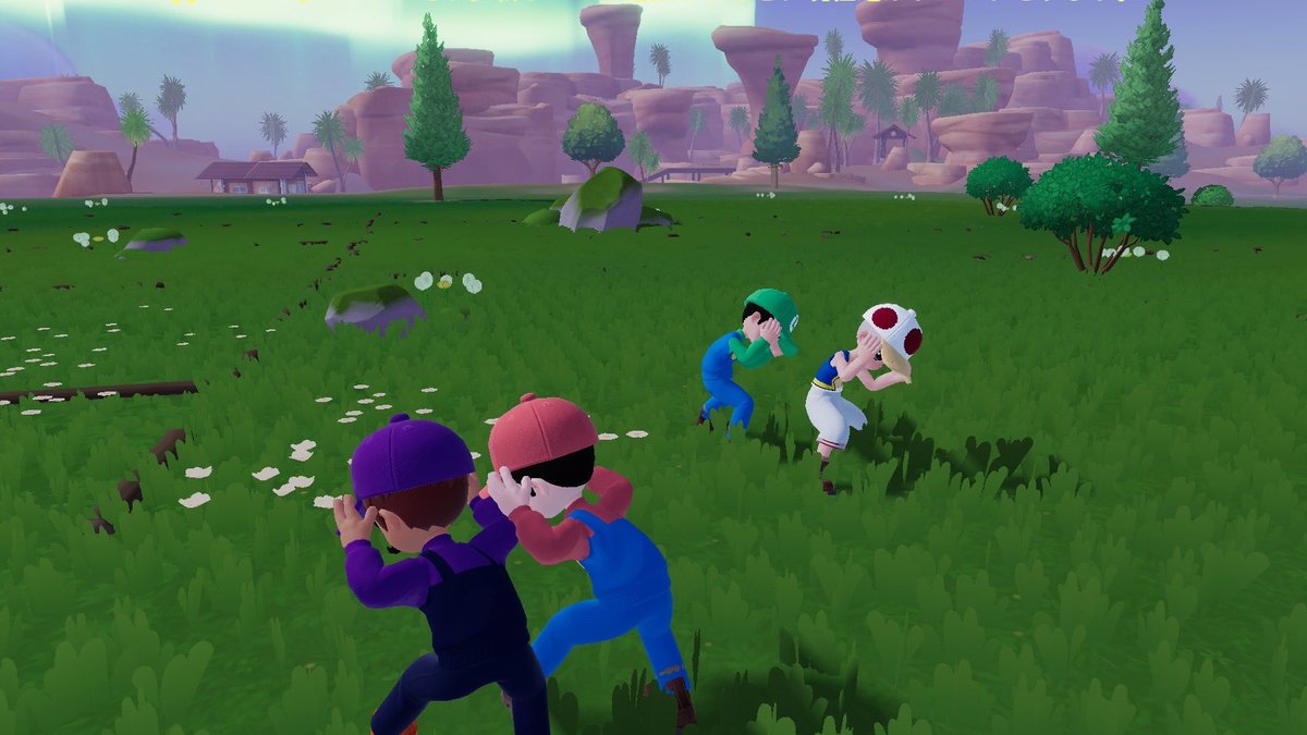 韓国人の方のお家に呼ばれて！

多動を隠せないマリオ
半目ルイージ
エモート出来ないキノピオ
イケすぎワルイージ

最後はみんなで頭抱えてた