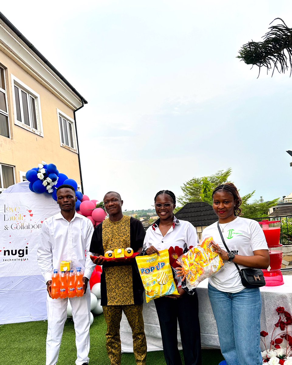 nugitech's tweet photo. A little love
A lot of laughter
And a team that always collaborates.

Moments from our Valentine’s Day Celebration

#nugitech #teamnugi #workculture #valentinesdayatwork #lovelaughcollaborate https://t.co/z6hPfkAcUu