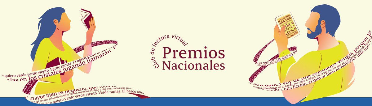 📚 ¿Aún no formas parte del Club de Lectura Virtual de los Premios Nacionales de <a href="/librolecturagob/">DG del Libro, del Cómic y de la Lectura</a>?

👉 Únete, conversa con otros lectores y participa en los encuentros virtuales

Regístrate y recibe todas las novedades en su grupo de Telegram 📲 bit.ly/469cCwJ