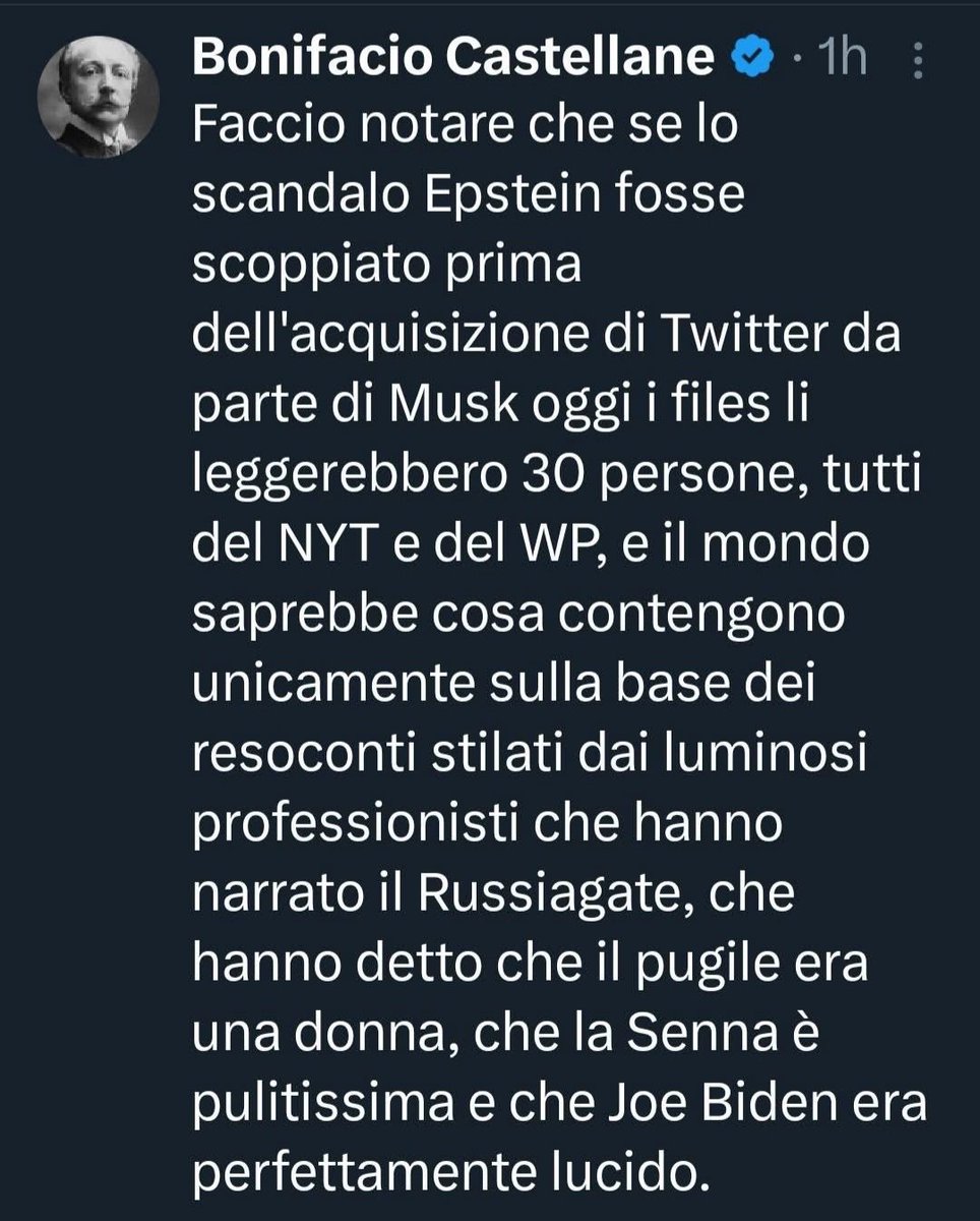 IlariaBifarini's tweet image. Non possiamo non essere d'accordo. X è uno dei pochi luoghi di libertà di espressione rimasti.