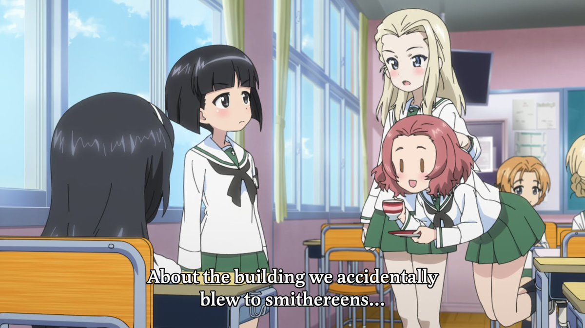 Out of Context Girls und Panzer tweet media