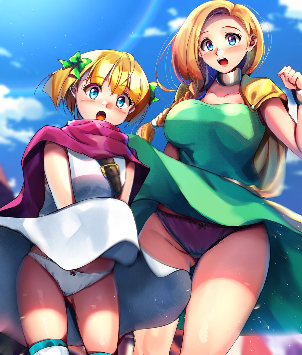 リクエストいただきました『DQ5』ビアンカ&グランバニア王女です #Skeb 