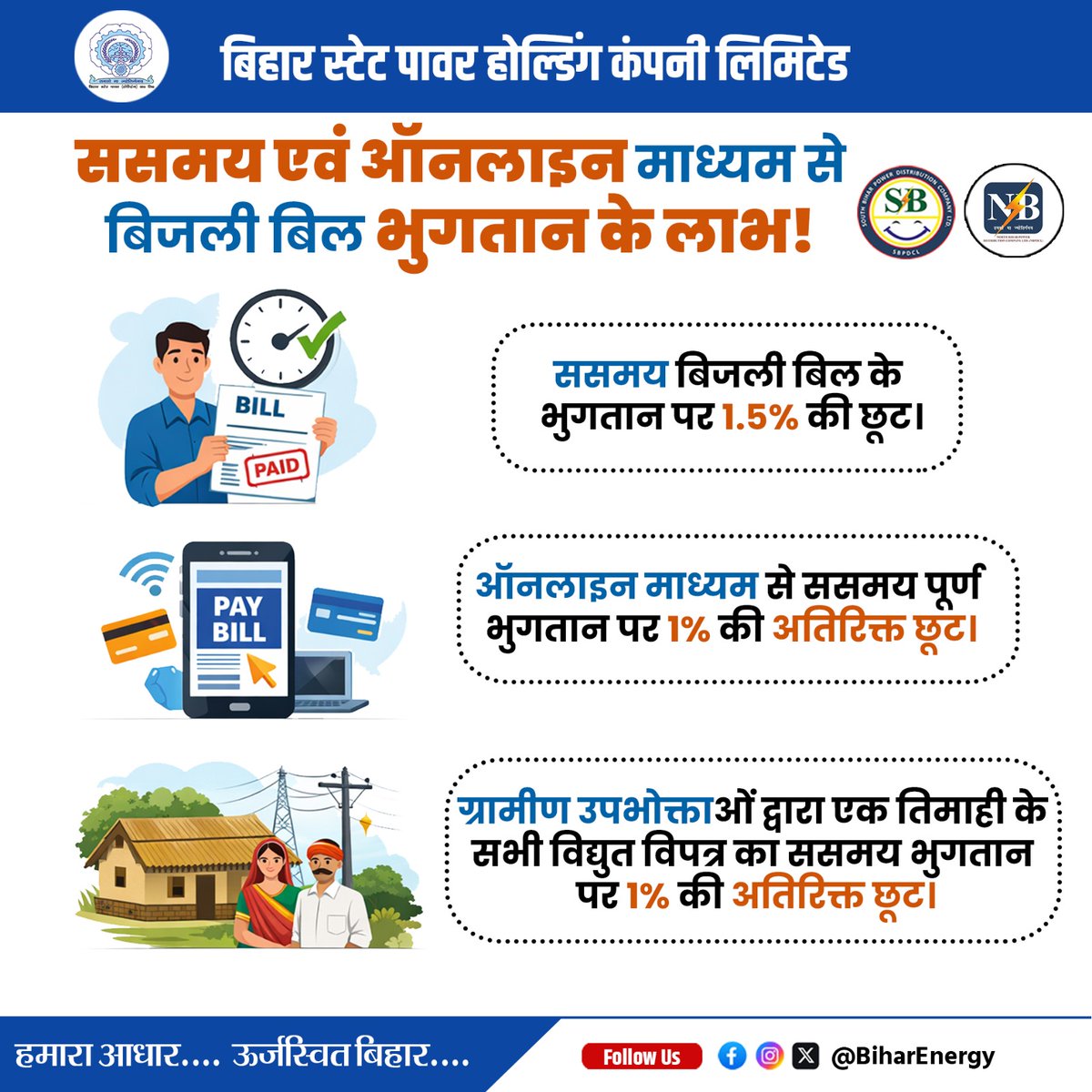 Bihar State Power Holding Company Limited tweet media