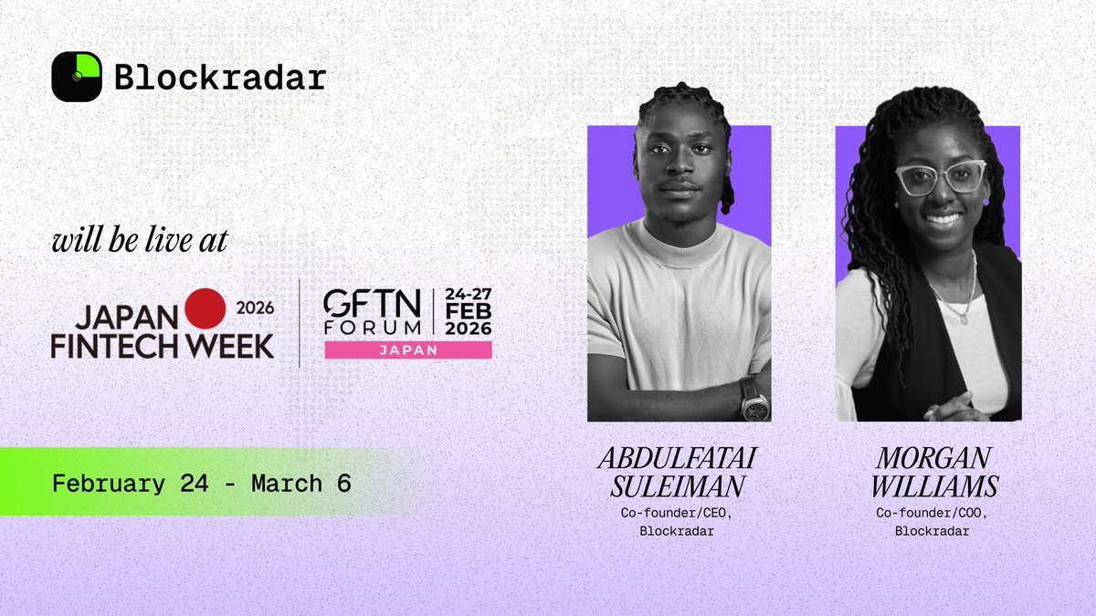 Blockradar tweet media