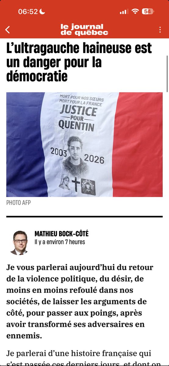 « quand on hitlérise ses adversaires, quand on les chasse du périmètre de notre humanité commune, on s’accorde, au même moment, le permis de les tuer. »