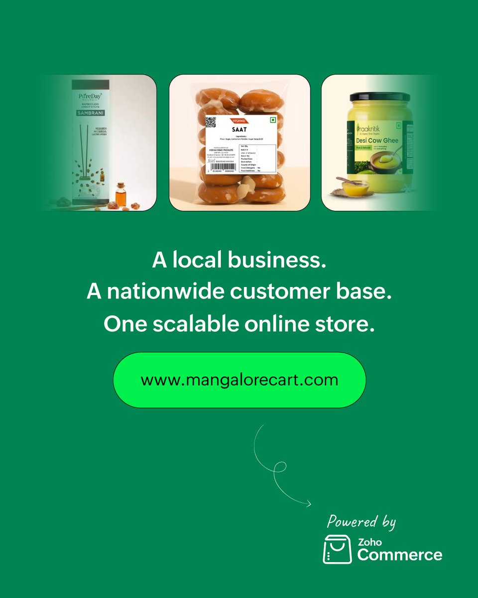 Zoho Commerce tweet media