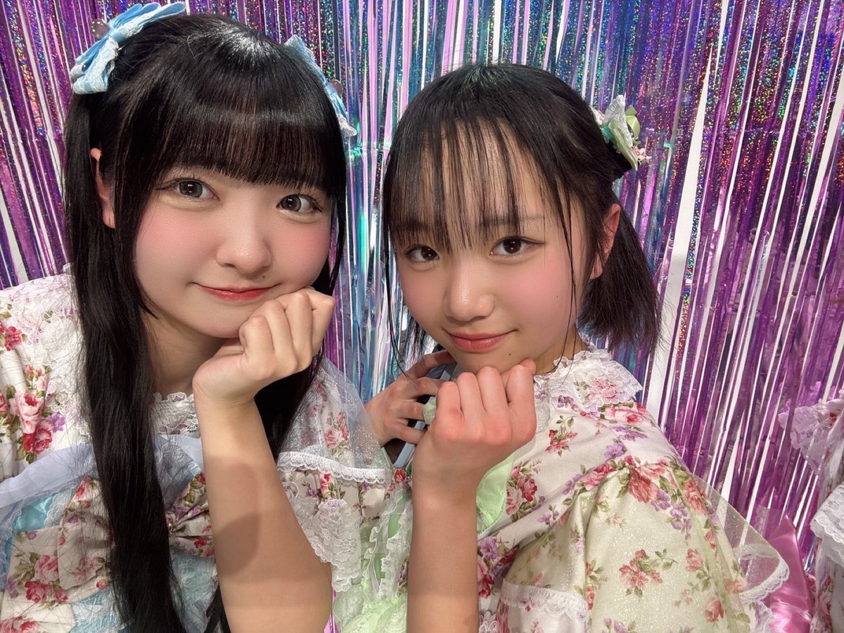 【 #888八戸市公会堂pacchi大作戦 LIVE】
お越しいただきありがとうございました🩵

なんと‼️ #pacchi に新メンバーちゃんが加わりました✨✨🩷💚🩷💚

羽衣 舞 さん🩷 (19)
双葉 ゆうみ ちゃん💚 (12)

これから、んなぶ💜もかち🩵まいやん🩷ゆうちゃん💚をよろしくお願い致します‼️✨

ALTみてね♡