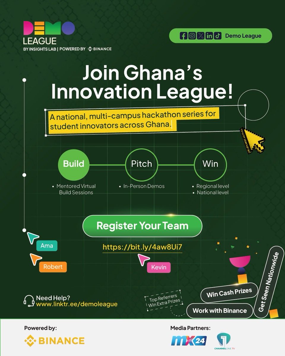 Demo League tweet media