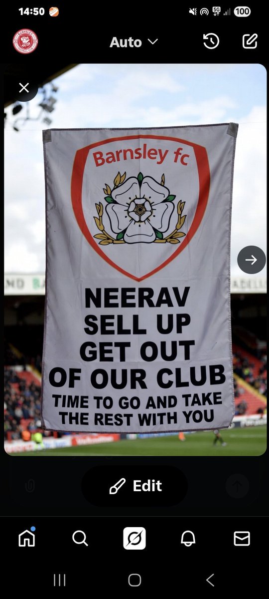 Be carefull peterborough  check your team bus on way out of oakwell ,
We're getting desperate for players  one might fall into our transfer window  to be never seen again in a blue shirt . 
Then we will change his appearance change his name  and turn him into a crap player u reds
