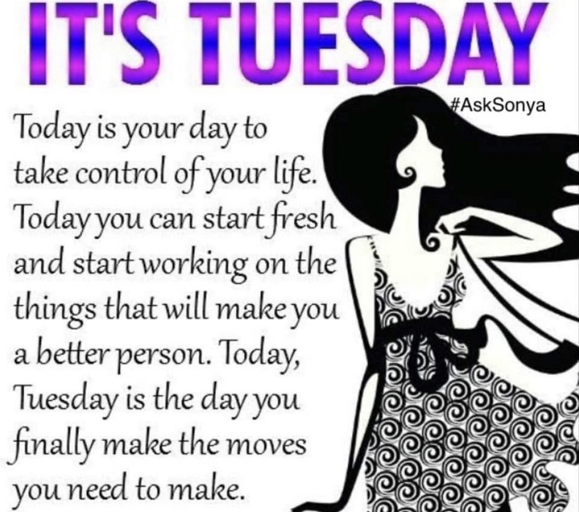sonyashines's tweet image. Good morning!!

Made for you
Today is your day to take control of your life.

Today you can start fresh and start working on the things that will make you a better person.

Today, Tuesday is the day you finally make the moves you need to make.

XX,
Sonya
#asksonya #afreshapproach