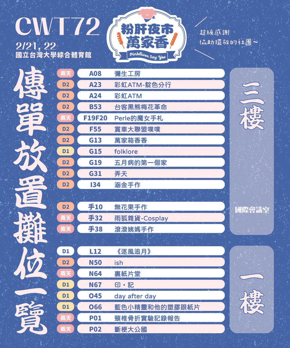 粉肝連攤管理委員會 tweet media