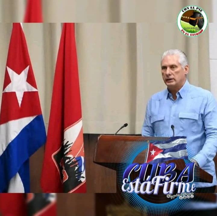 <a href="/RebecaCubanita/">RevecaCubanita</a> <a href="/DiazCanelB/">Miguel Díaz-Canel Bermúdez</a> <a href="/MariaDiazPerer1/">Maria Diaz Perera</a> <a href="/FrankCuba2022/">Frank Rodríguez Pérez</a> <a href="/ICuba15/">꧁AliDe 🇨🇺⚘️</a> <a href="/LorenaQba1/">Lorena Free 💓🕊️ 🇨🇺</a> <a href="/LiaVeronas/">Lia Verona 🇨🇺</a> <a href="/AngelicaPupo2/">Angelica Pupo🇨🇺</a> <a href="/Azucena50043864/">🇨🇺Azucena Diéguez🇨🇺</a> <a href="/AlmaguerPerdomo/">Emilio Almaguer Perdomo</a> <a href="/danyg8707/">Daniela</a> #YoSigoAMiPresidente también, por ser continuador de la obra de Fidel y Raúl en #Cuba dirigiendo en  situaciones complejas. Pero #CubaEstáFirme y venceremos.

<a href="/DeZurdaTeam_/">DeZurdaTeam 📳</a> <a href="/IzquierdaPinera/">🇨🇺IzquierdaPinera❤️</a> <a href="/Latido_Izquierd/">Latido Izquierdo</a> <a href="/Rayco2023qba/">Rayco</a>