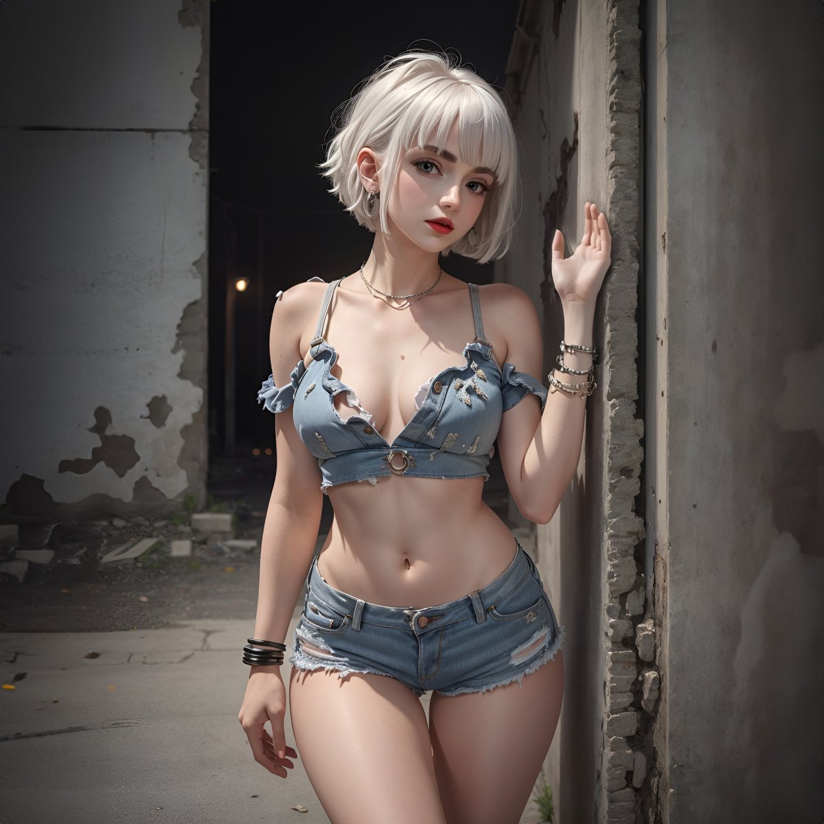 Rocker Girl 
Series Available: bit.ly/3vbunM0
#rockgirl #altgirl #aigirls