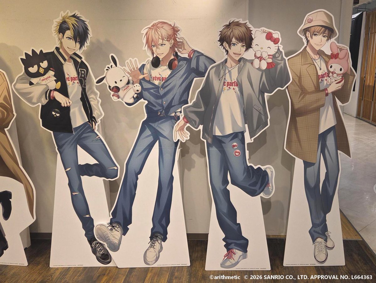 DYNAMIC CHORD」× 「サンリオキャラクターズ」 🎸POP UP SHOP