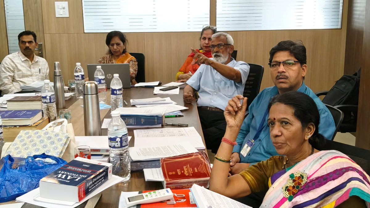 NTM_CIIL's tweet photo. The second week of the ‘Translation Assessment Workshop of the Konkani Translation of the Constitution of India’ 

The workshop is organised by the NTM,CIIL in collaboration with the Directorate of Prosecution and the Directorate of Official Language, Govt of Goa. https://t.co/dUqg494cZ1