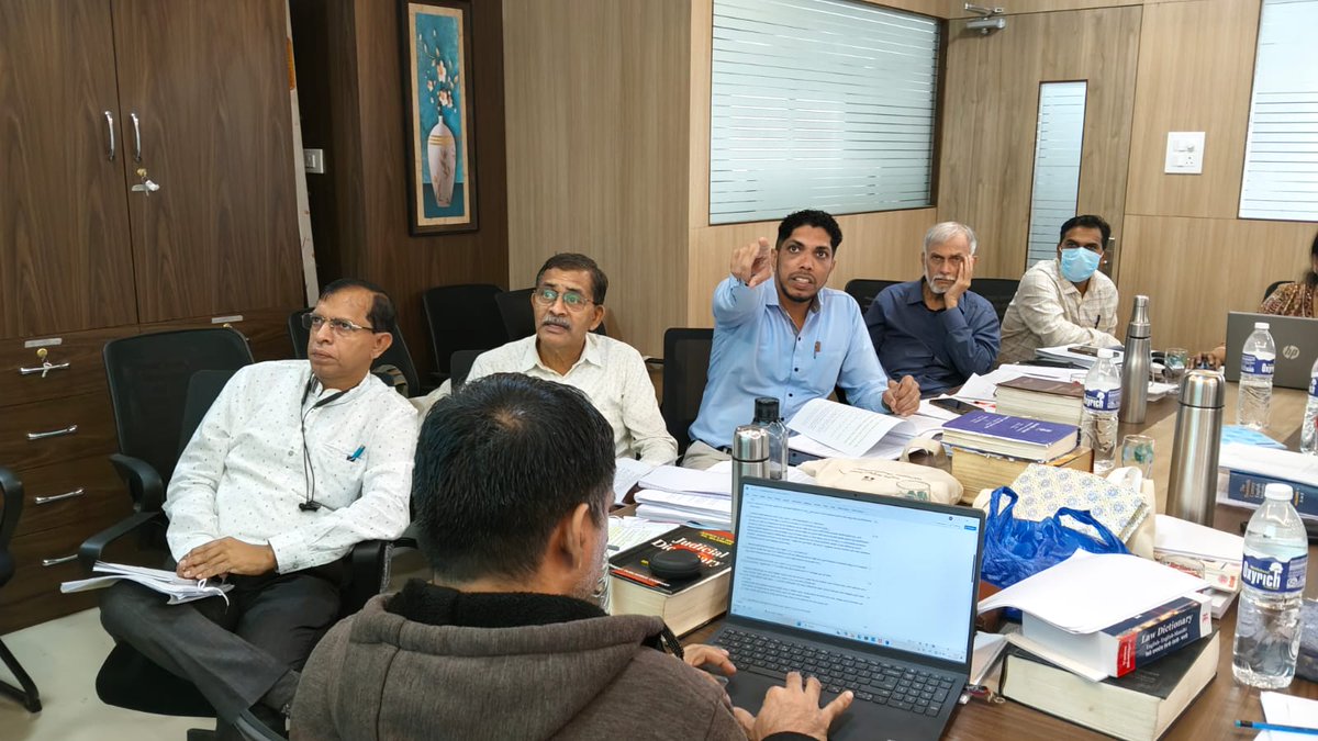 NTM_CIIL's tweet photo. The second week of the ‘Translation Assessment Workshop of the Konkani Translation of the Constitution of India’ 

The workshop is organised by the NTM,CIIL in collaboration with the Directorate of Prosecution and the Directorate of Official Language, Govt of Goa. https://t.co/dUqg494cZ1
