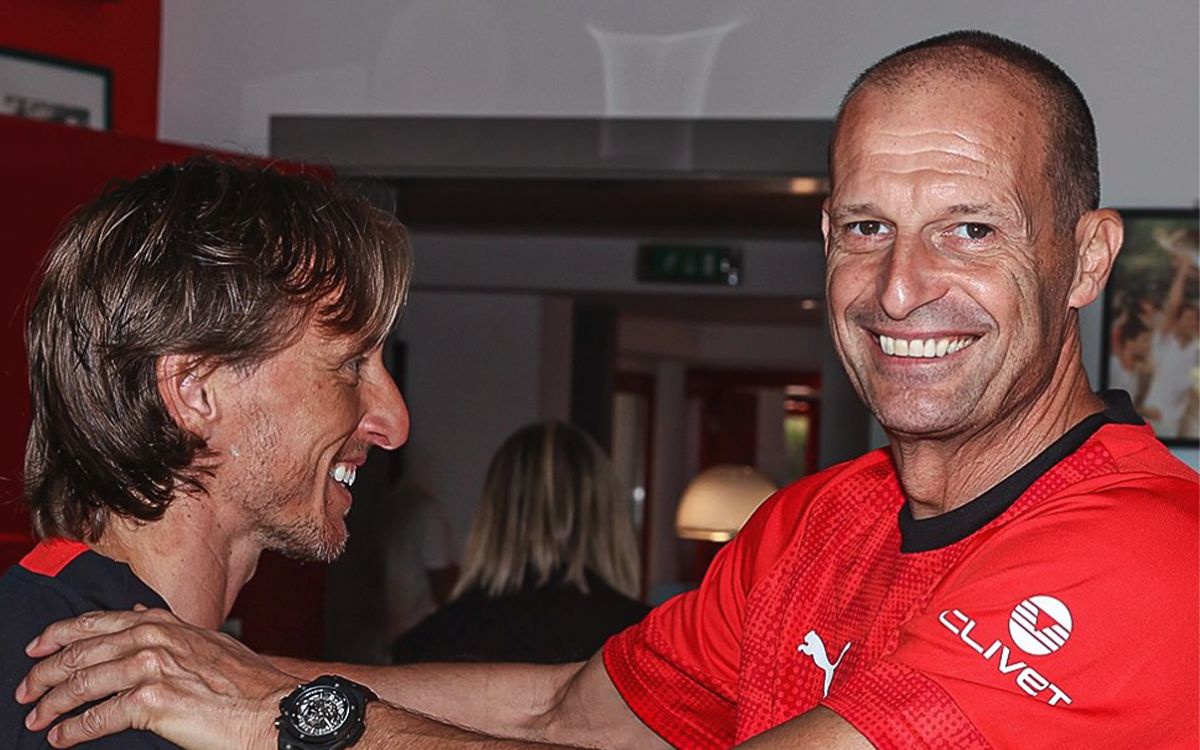 Allegri 🇮🇹 encense Modrić 🇭🇷 :

« Le secret de Luka, c’est son amour viscéral pour le football. Il se met en colère contre lui-même quand il rate une passe. Sa tranquillité à l’entraînement et en match est un exemple. Et dans les moments décisifs, il change de visage. »