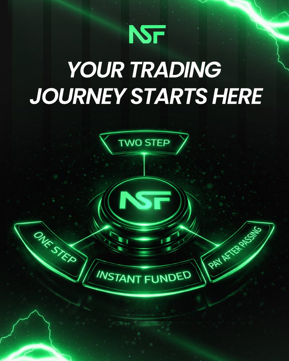 The path to funding just got clearer. ⚡️

Whether you want an instant or want to pay after passing, We've got the seat ready for you. 

Choose your challenge, prove your edge and get Funded! 💚