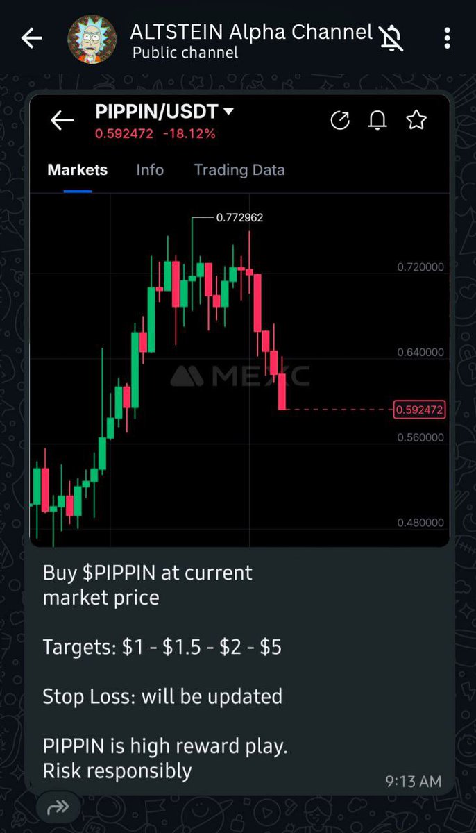 This guy is a clown 🤡😂

posted buy signal on his whatsapp channel then posted sell signal on his twitter

only cares about being right