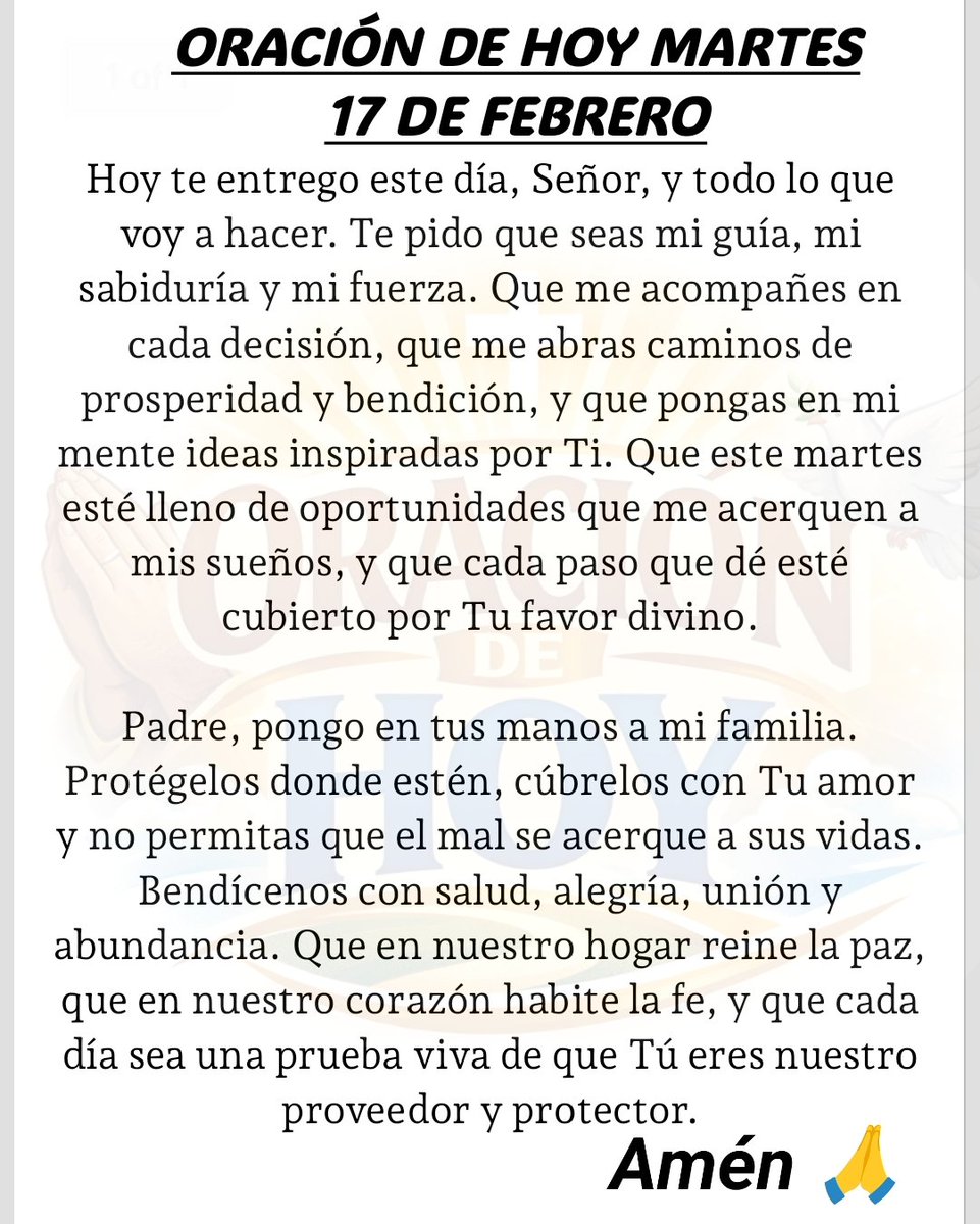 Feliz Martes 🙏❤