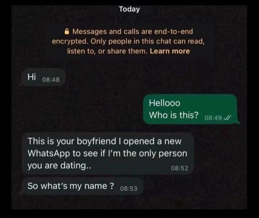 Na where true caller dey step in be this 😂