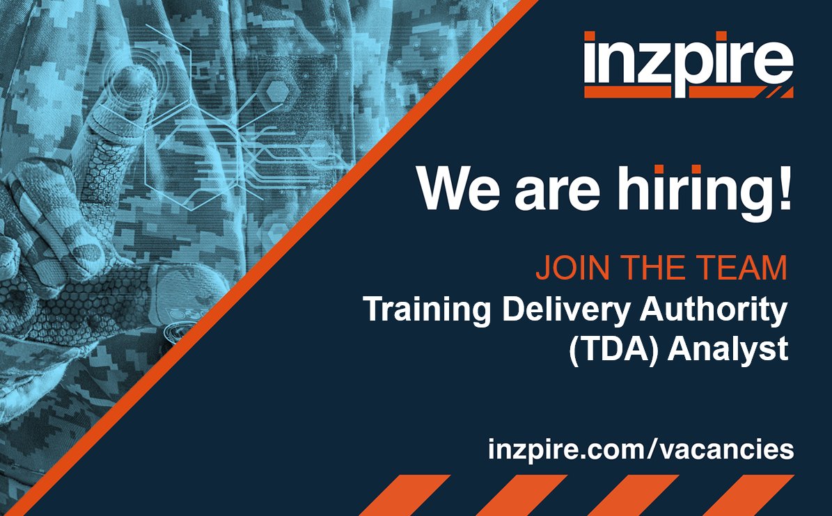 InzpireLimited's tweet image. WE'RE HIRING!

We are looking for a Training Delivery Authority (TDA) Analyst to join our team. 

This role is based in Chicksands, however some travel to other sites may be required. 

APPLY HERE: inzpire.com/vacancies?page…

#Inzpire #InzpireLimited #Intelligence #TrainingDelivery
