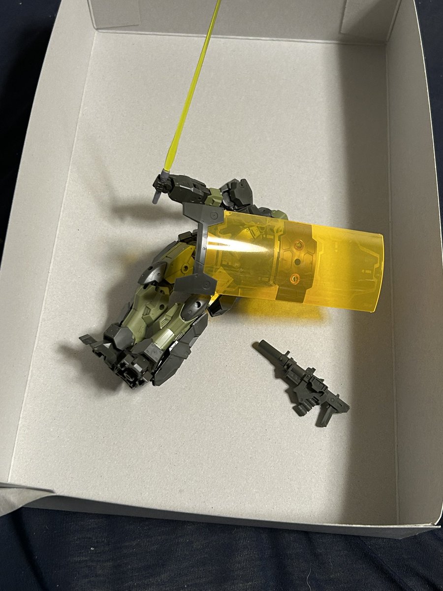 TTamesuke0515's tweet photo. リハビリ模型いくつ目か忘れたが 30MM新作テックプロト０２です相変わらず銃器よりサーベル好きな僕はその辺にあったサーベルを持たせてます
 #30MM https://t.co/DOVKcINgP0