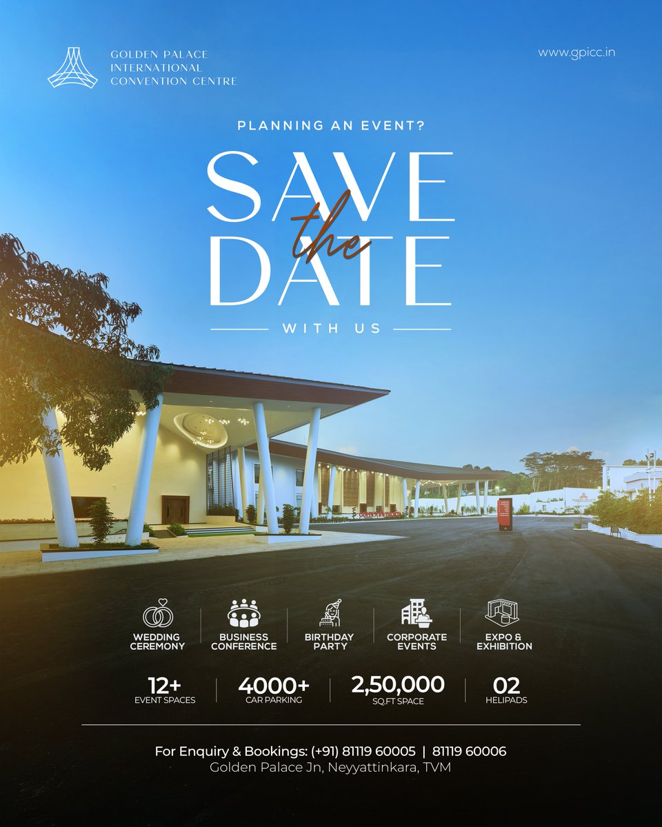 Golden Pyramid Convention Golden Palace International Convention Centre (@Gpicctrivandrum ...