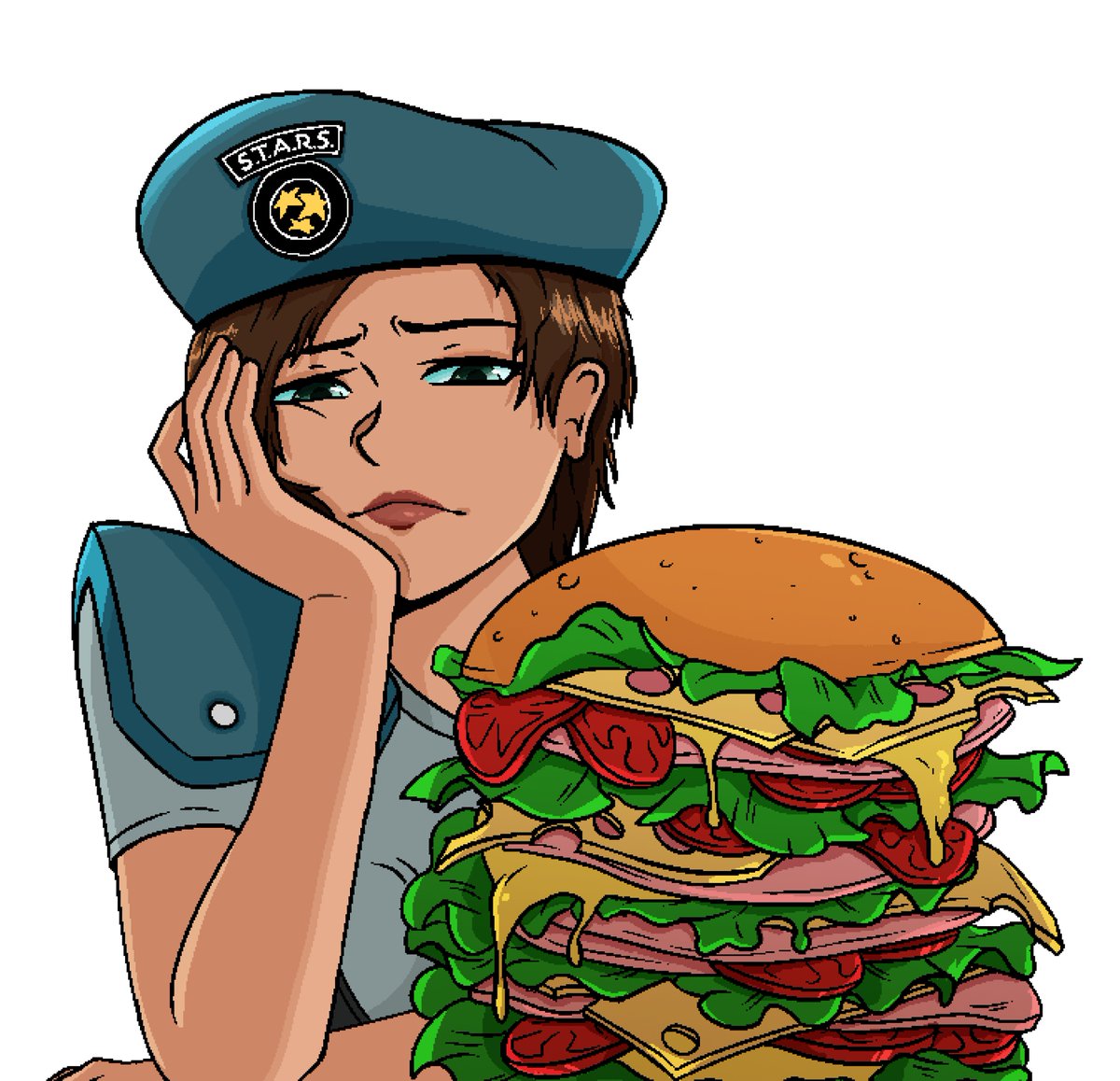 That was too close! You were almost a Jill sandwich!