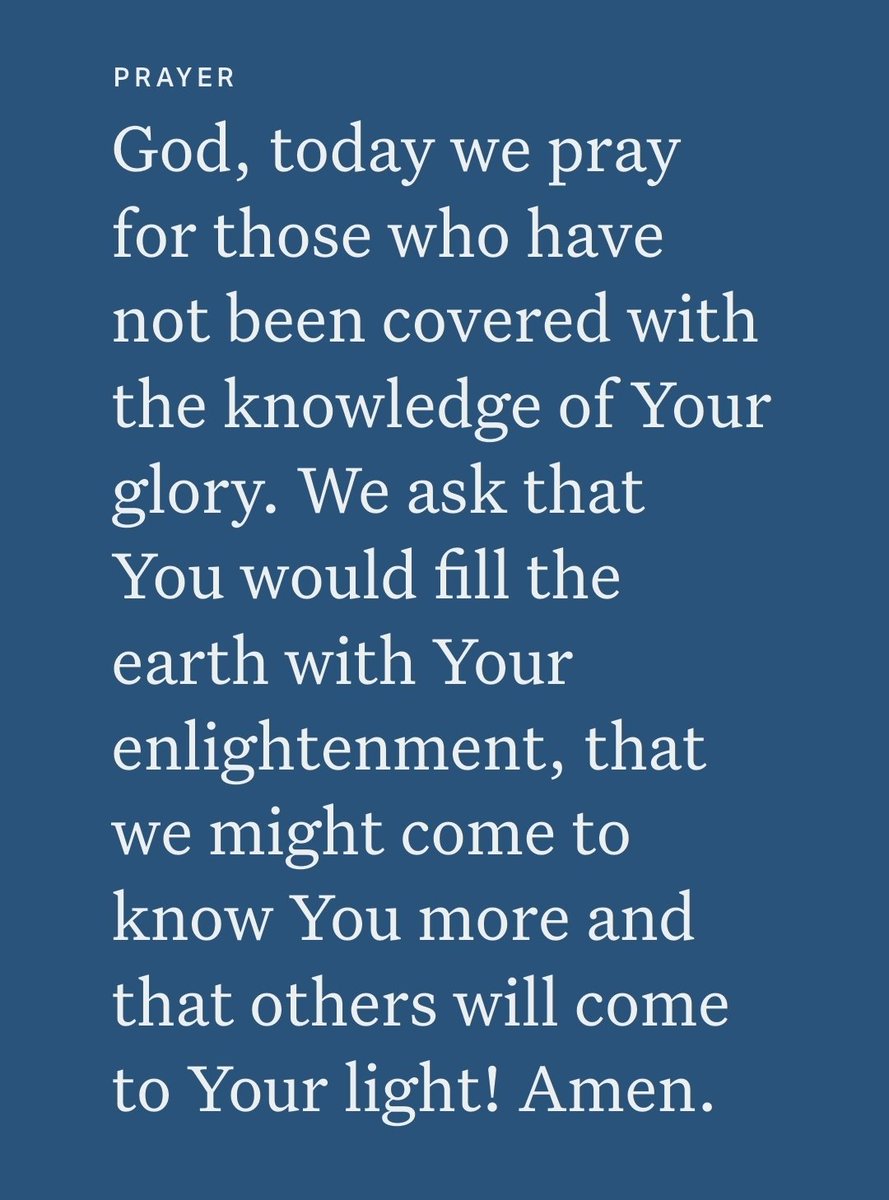 Amen!