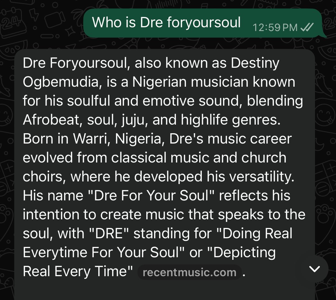 My first project about to drop and I'm making sure my informations are right, it's about to be a beautiful one for everyone that finds my music, Forever music🧘🏿‍♂️🌱