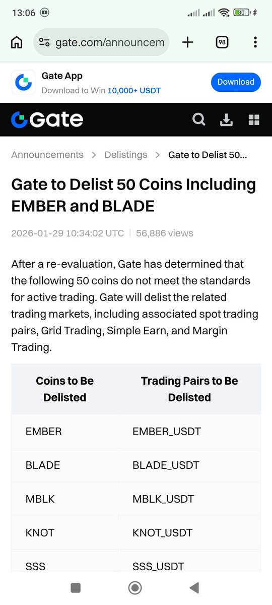 _qacem's tweet photo. Gate delisted $csix
Don't trust this team 
They scammed investors in $xcur before and build this project 

https://t.co/G39mkh49VX https://t.co/xeoqnCf1yi