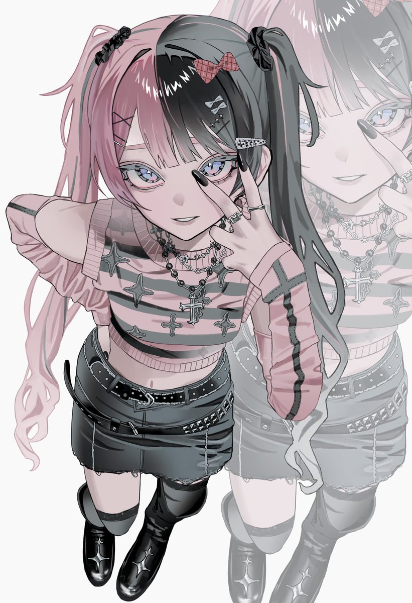 VGGCで出すアクスタ2種です🩵🩷
 #VGGC11th