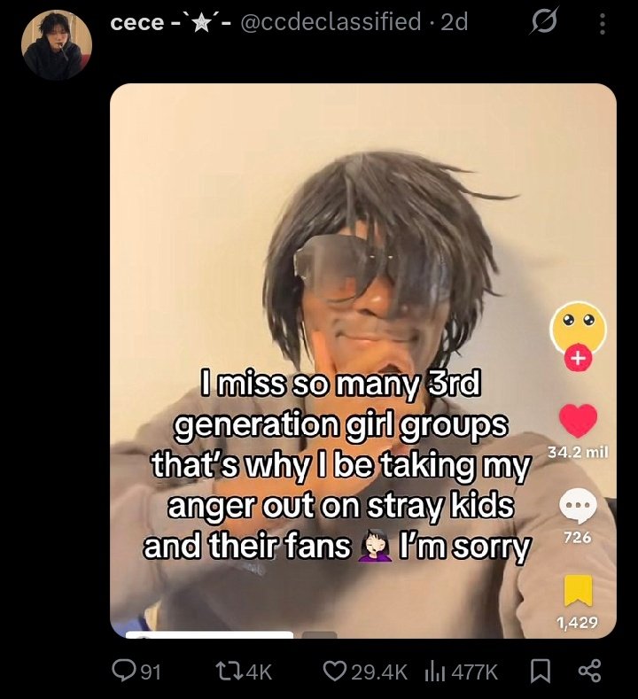 A p1h stan dragging skz unprovoked with almost 30k likes but ofc stays are the devil incarnate