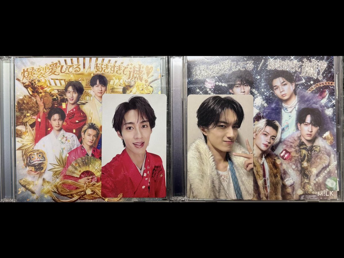 M!LK 爆裂愛してる 好きすぎて滅！ 封入特典 トレカ 交換 【譲】山中