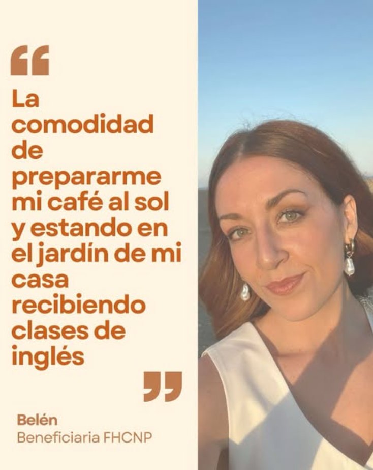 ✨ Inmersión Lingüística Online | Belén
Eligió la modalidad online y vivió una experiencia cercana y personalizada. Grupos reducidos, charlas reales y la comodidad de aprender desde casa ☕🌞
Porque la inmersión también empieza en tu espacio.
👉🏼 fundacion-huerfanos.org/este-verano-vi…
