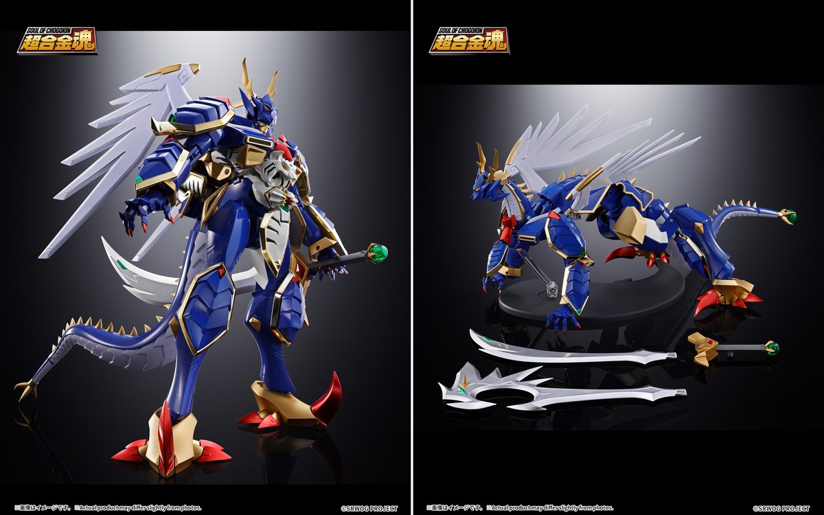 スパロボDD情報局 にてご紹介！／ 「超合金魂 GX-119 龍虎王／虎龍王