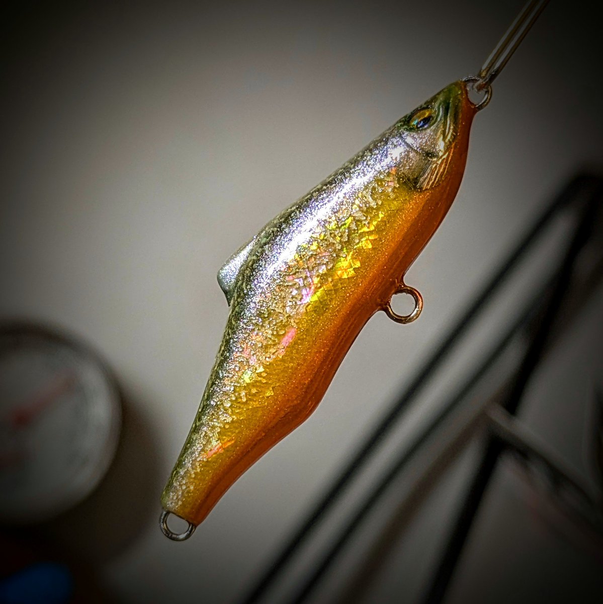 トップウォーター でけた 1本だけだけど( ´ᵕ` ;)💦