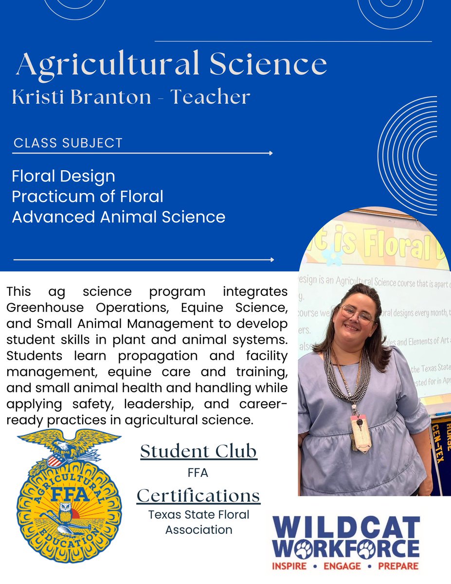 CTE_TISD's tweet photo. πβ¨ CTE Month Spotlight β¨π
Shoutout to Allison Trigg (Vet Tech) and Kristi Branton (Ag Science) for preparing students for hands-on careers in animal health and agriculture through real-world learning! πΎπ±
#CTEMonth #WildcatWorkforce #VetTech #AgScience https://t.co/HhDbyAJz9W