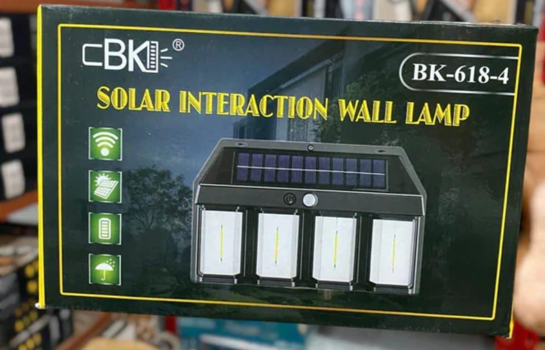 MKShoppingHub6's tweet photo. Smart &amp; bright outdoor lighting 🌙☀️
Solar Interaction Wall Lamp BK-618-4 WhatsApp 0327 4551784
#SolarWallLamp #MotionSensorLamp #FastDeliveryPK #CashOnDeliveryPK #MKShoppingHub https://t.co/emb3dZtQat
